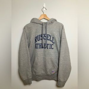 Russell Athletic Twill Hoodie Sweatshirt (Medium)